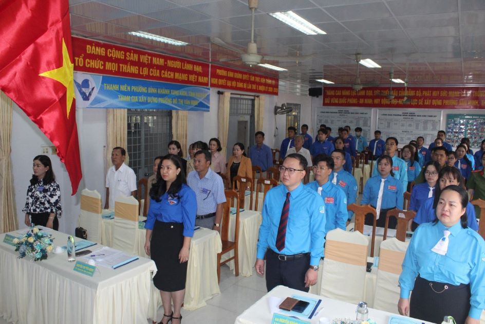 Đại hội đại biểu Hội LHTN Việt Nam phường Bình Khánh lần thứ V, nhiệm kỳ 2024-2029