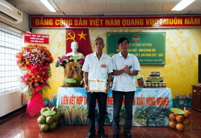 Đại hội tuyên dương nông dân sản xuất kinh doanh giỏi phường Bình Khánh lần thứ X, giai đoạn 2022-2024