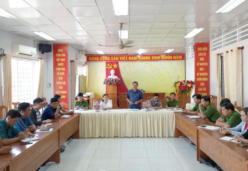 Thực hiện chỉ đạo của Ban giám đốc Công an tỉnh và Thường trực Thành ủy Long Xuyên về việc chỉ đạo tăng cường công tác đảm bảo ANTT khi không còn công an cấp huyện 