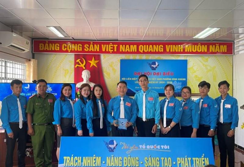 Đại hội đại biểu Hội LHTN Việt Nam phường Bình Khánh lần thứ V, nhiệm kỳ 2024-2029