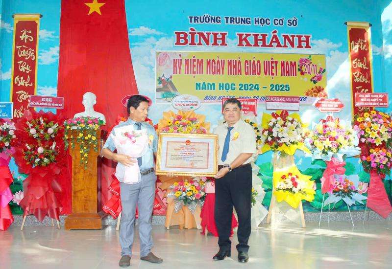 BÌNH KHÁNH – KỶ NIỆM 42 NĂM NGÀY NHÀ GIÁO VIỆT NAM (20/11/1982 - 20/11/2024)