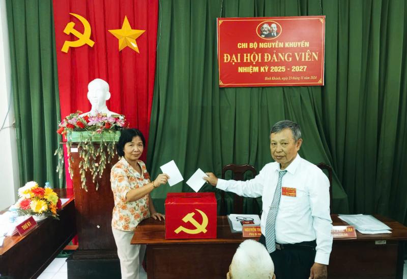 Đại hội chi bộ, nhiệm kỳ 2025-2027