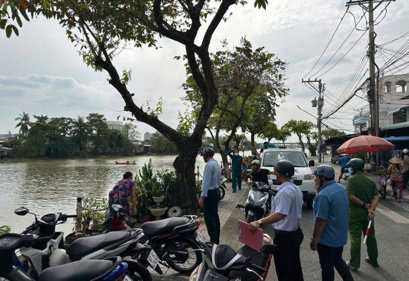 BÌNH KHÁNH - LẬP LẠI TTĐT TUYẾN ĐƯỜNG VÕ VĂN HOÀI, PHƯỜNG BÌNH KHÁNH